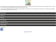 Tablet Screenshot of newbysglidernook.com